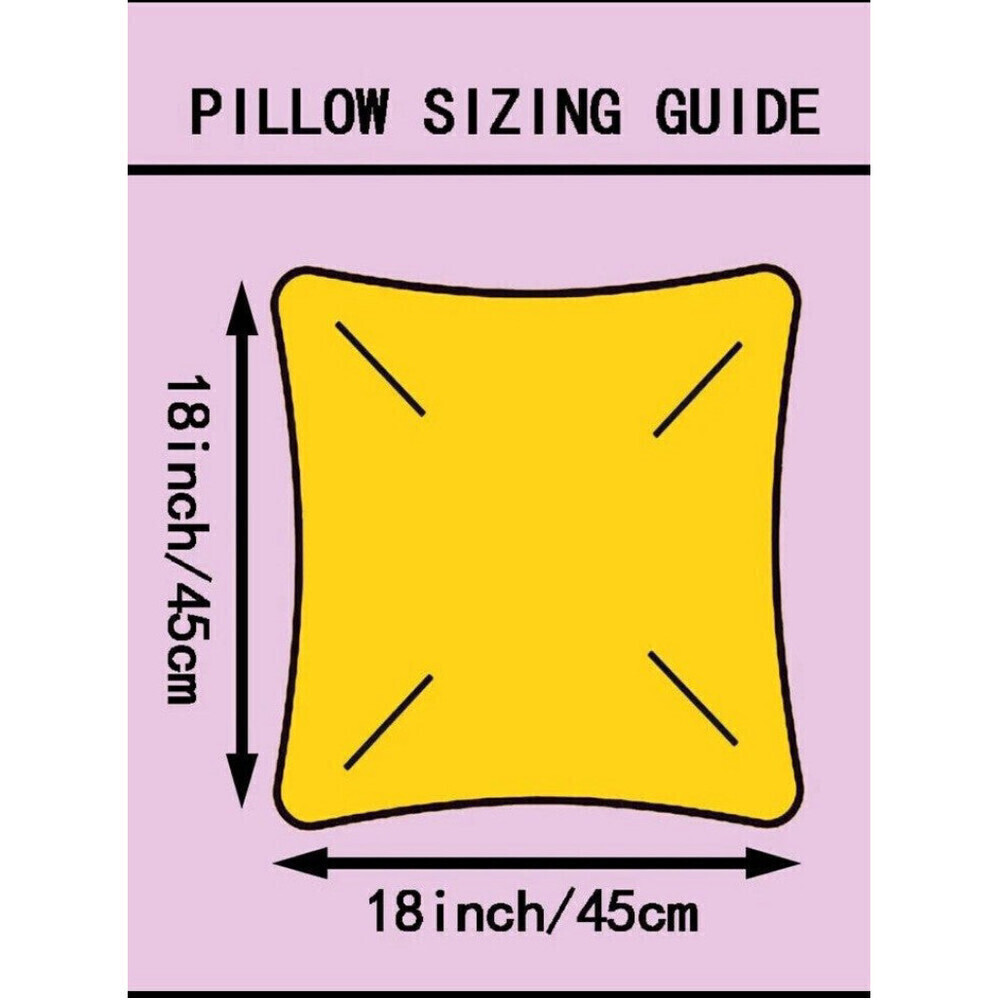Flower Frame Pattern Pillow Cover - Picture 4 of 4